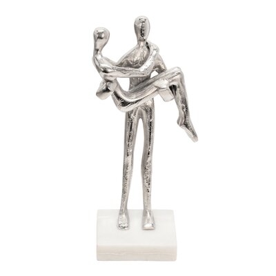 Agit Metal Couple Deco Figurine - Image 0