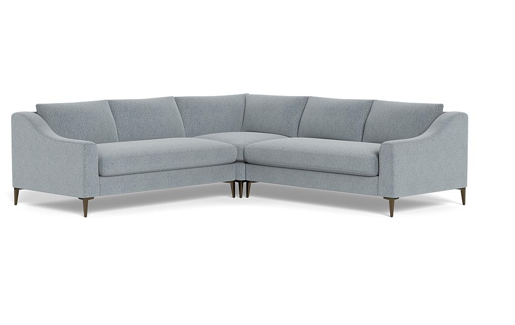 Saylor Slope Arm Corner 4-Seat Sectional Sofa - Image 2