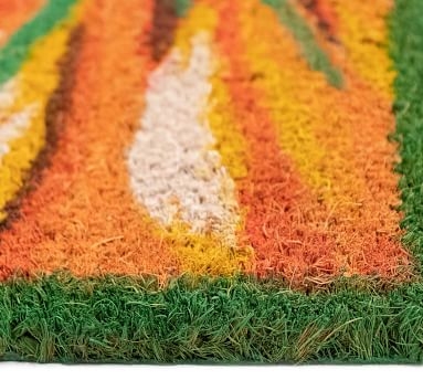 Painterly Sunflower Doormat, Yellow, 1'6" x 2'6" - Image 1