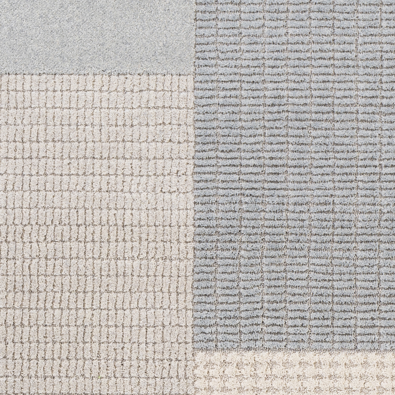 Flux Beige Indoor 2' x 2'11" Machine Woven Rug - Image 5