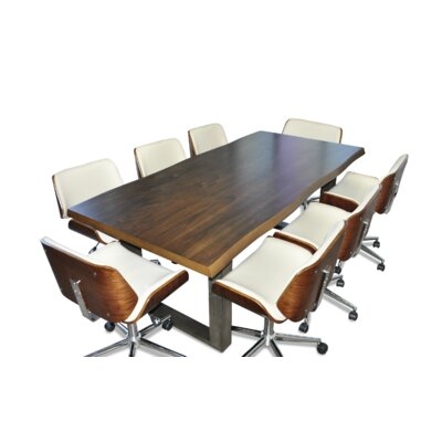 Herbert Rectangular Conference Table and Chair Set - Image 0