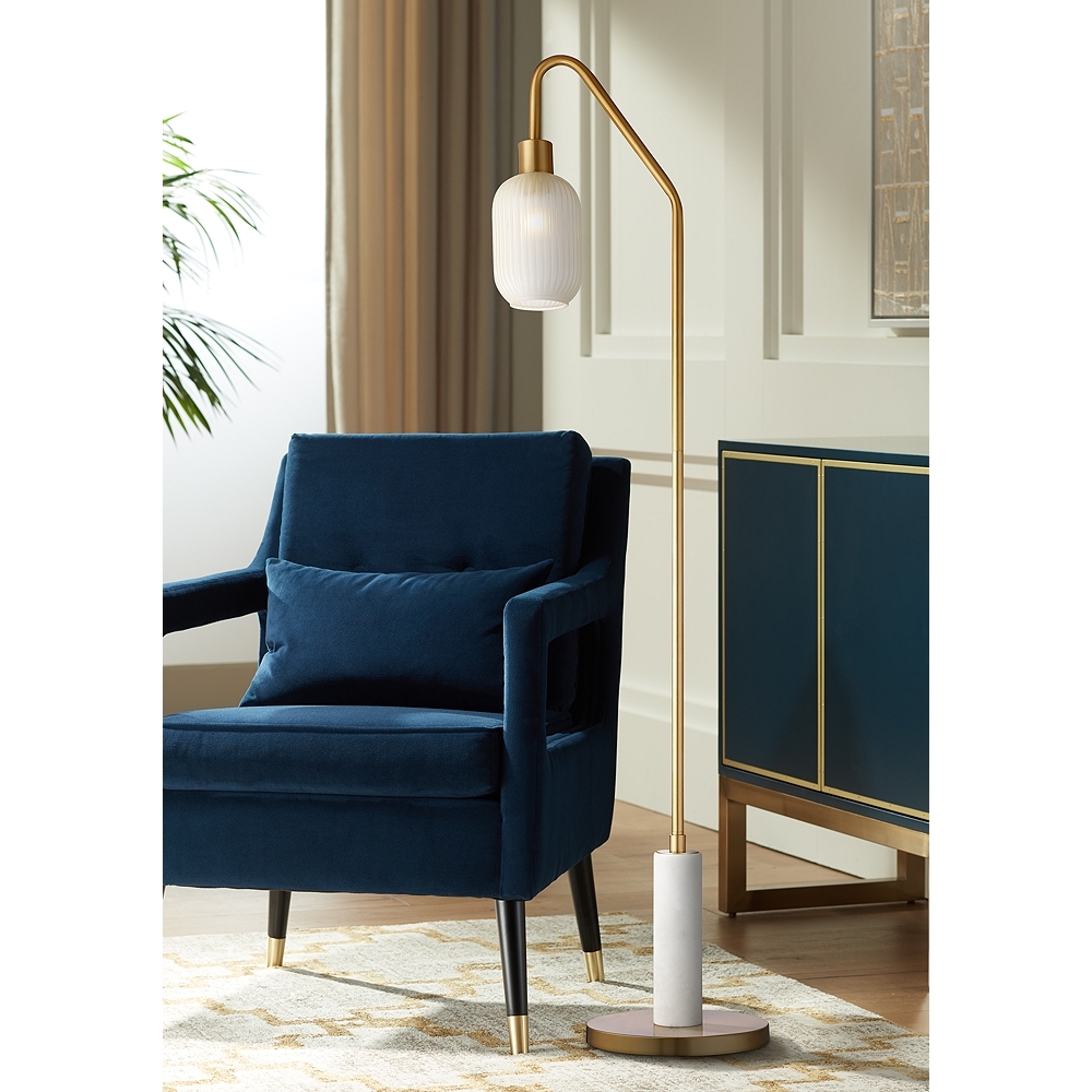 Vaile Modern Luxe Floor Lamp by Possini Euro Design - Style # 91F59 - Image 1