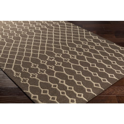 Ghana Brown Indoor 9' x 13' Handmade Rug - Image 2