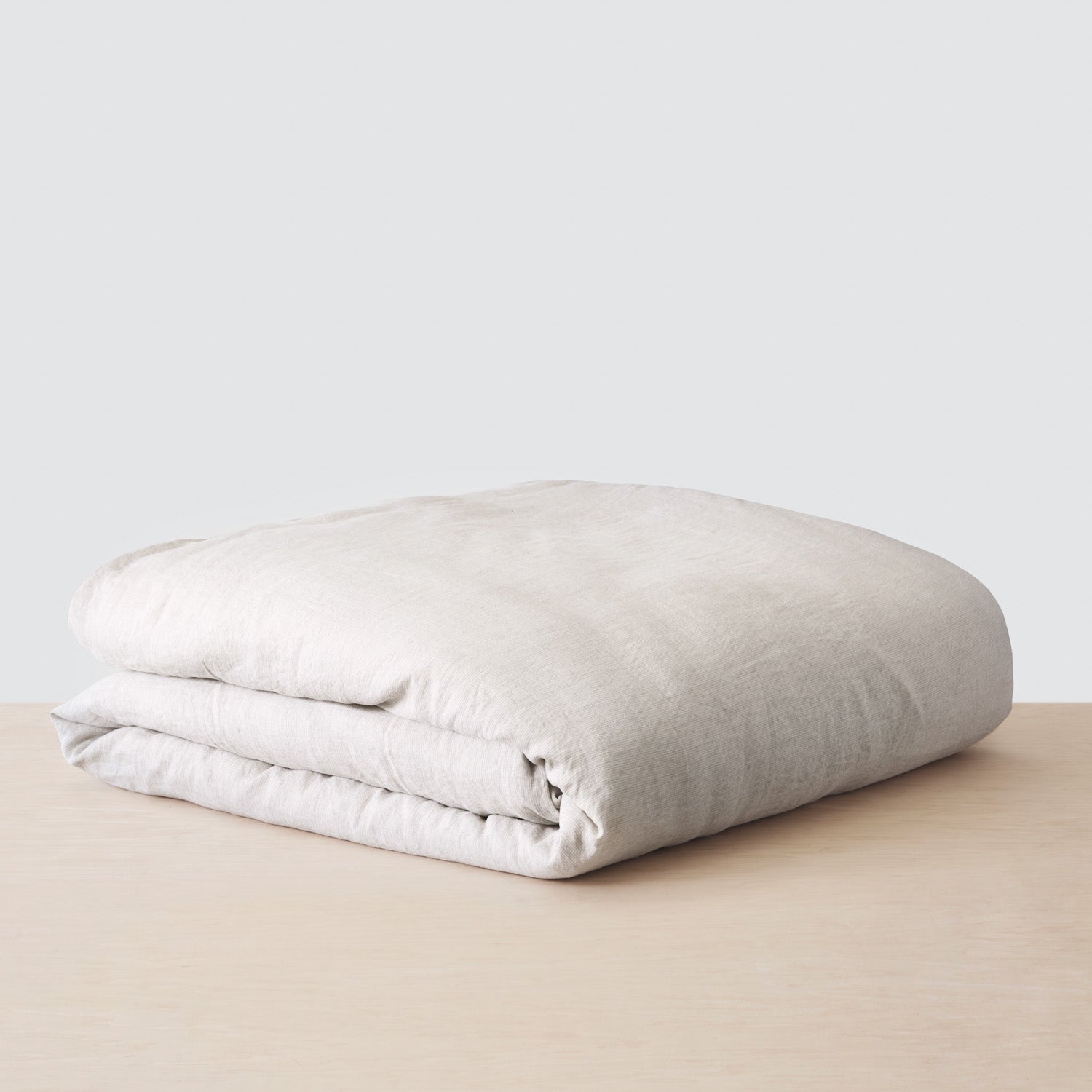 The Citizenry Stonewashed Linen Duvet Cover | Full/Queen | Duvet Only | Sand - Image 8