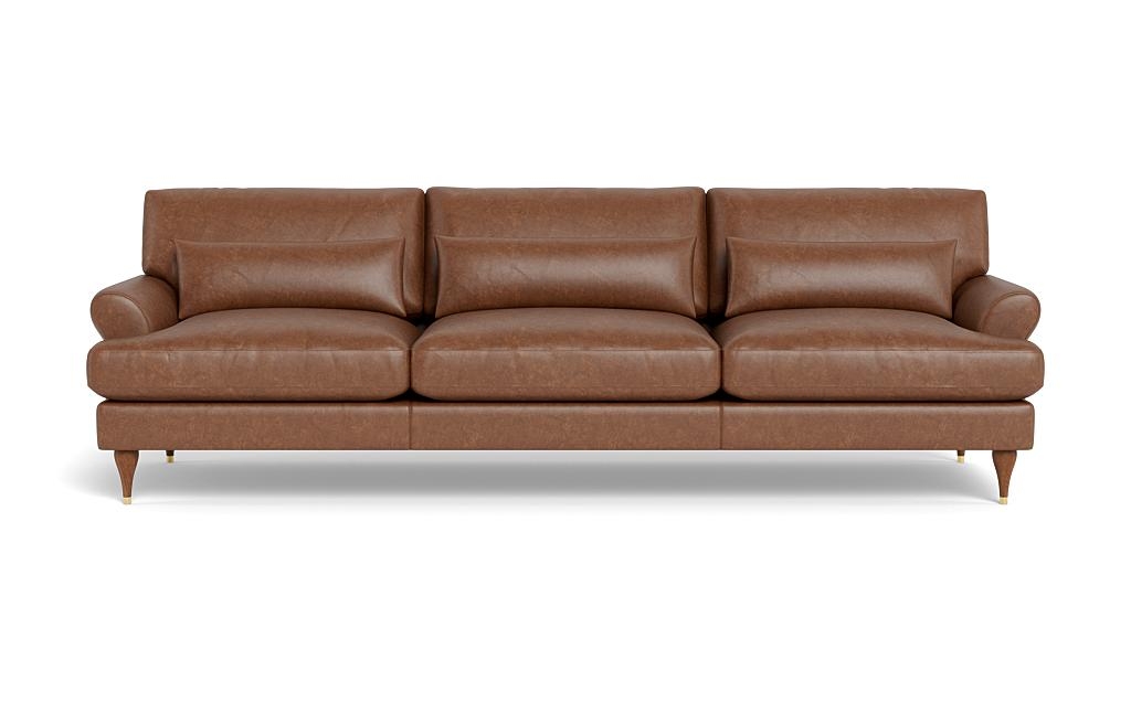 Maxwell Leather 3-Seat Sofa by Apartment Therapy - Image 0
