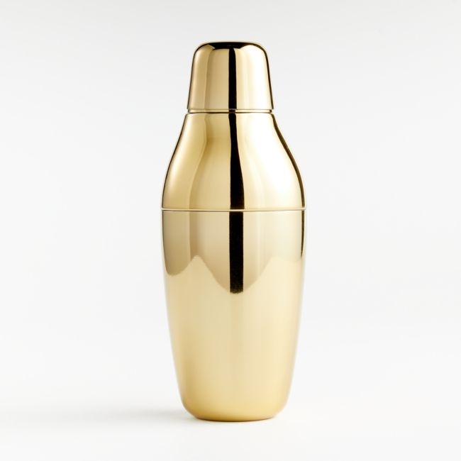 Calder Brass Cocktail Shaker - Image 0