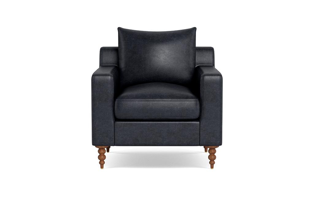 Sloan Leather Petite Chair - Image 0