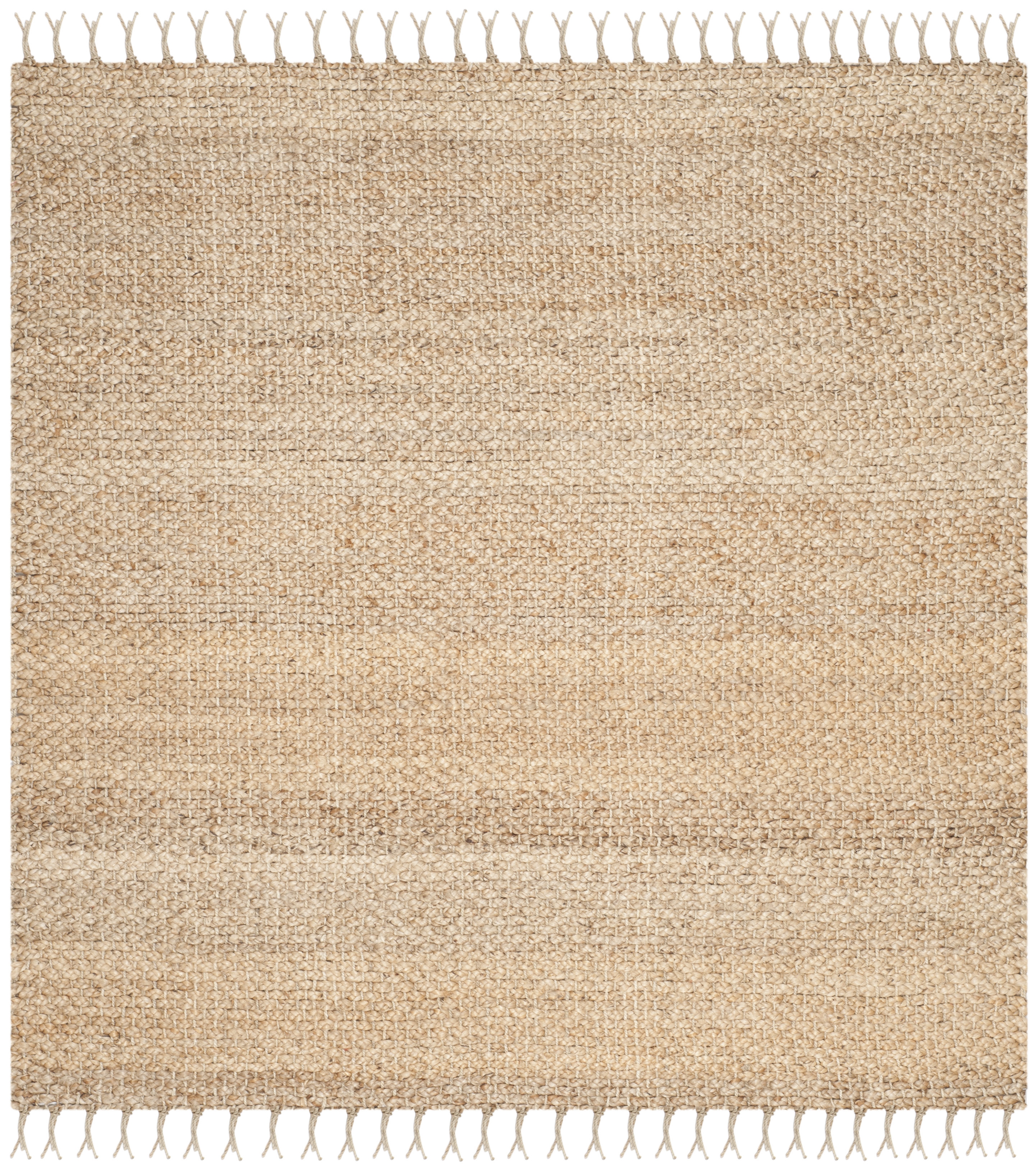 Arlo Home Hand Woven Area Rug, NF733A, Natural,  5' X 5' Square - Image 0