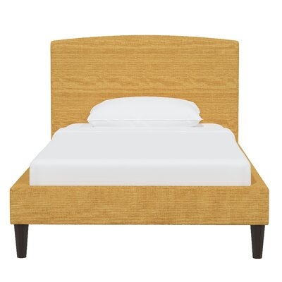 Full Platform Bed In Linen - Image 0