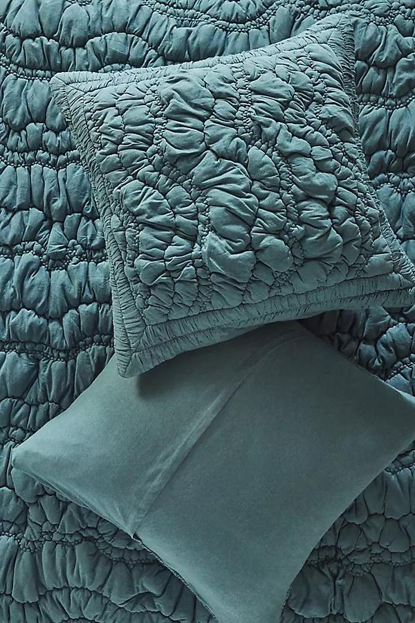 Brooke Heathered Jersey Cotton Euro Sham - Image 0