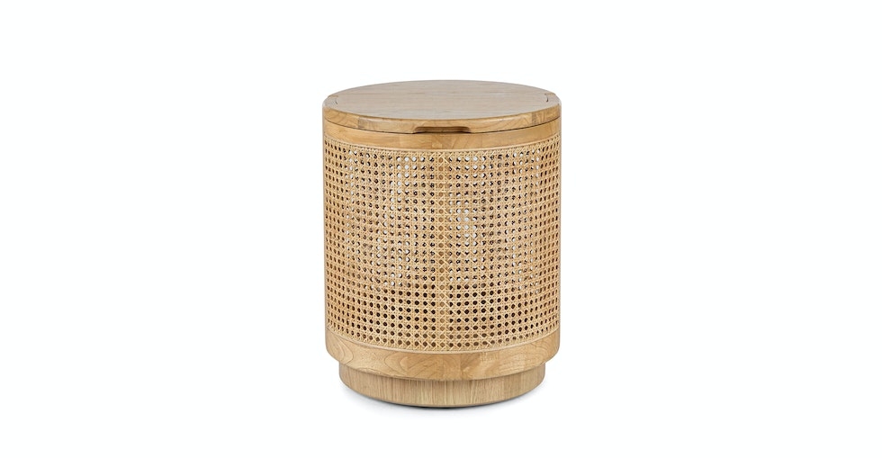Bocana Storage Side Table - Oak - Image 0