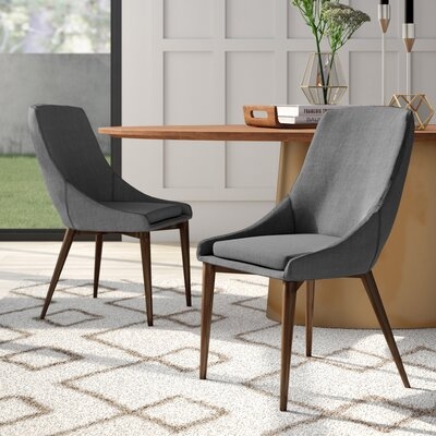 Blaisdell Linen Side Chair (Set of 2) - Image 0