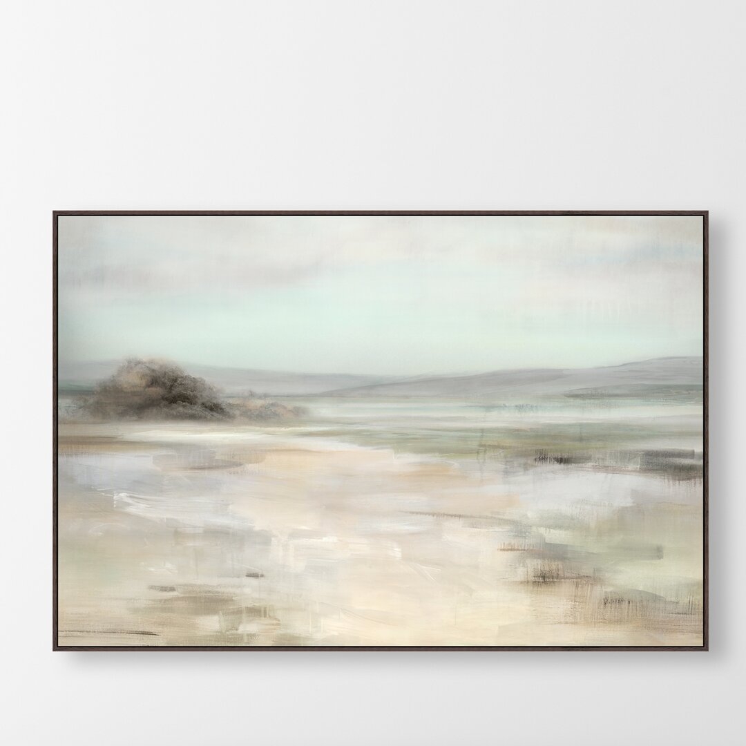 Chelsea Art Studio Distant Hills by D’Alessandro Leon - Painting on Canvas - Image 0