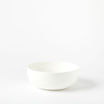 Rim Small Serve Bowl, White - Image 1
