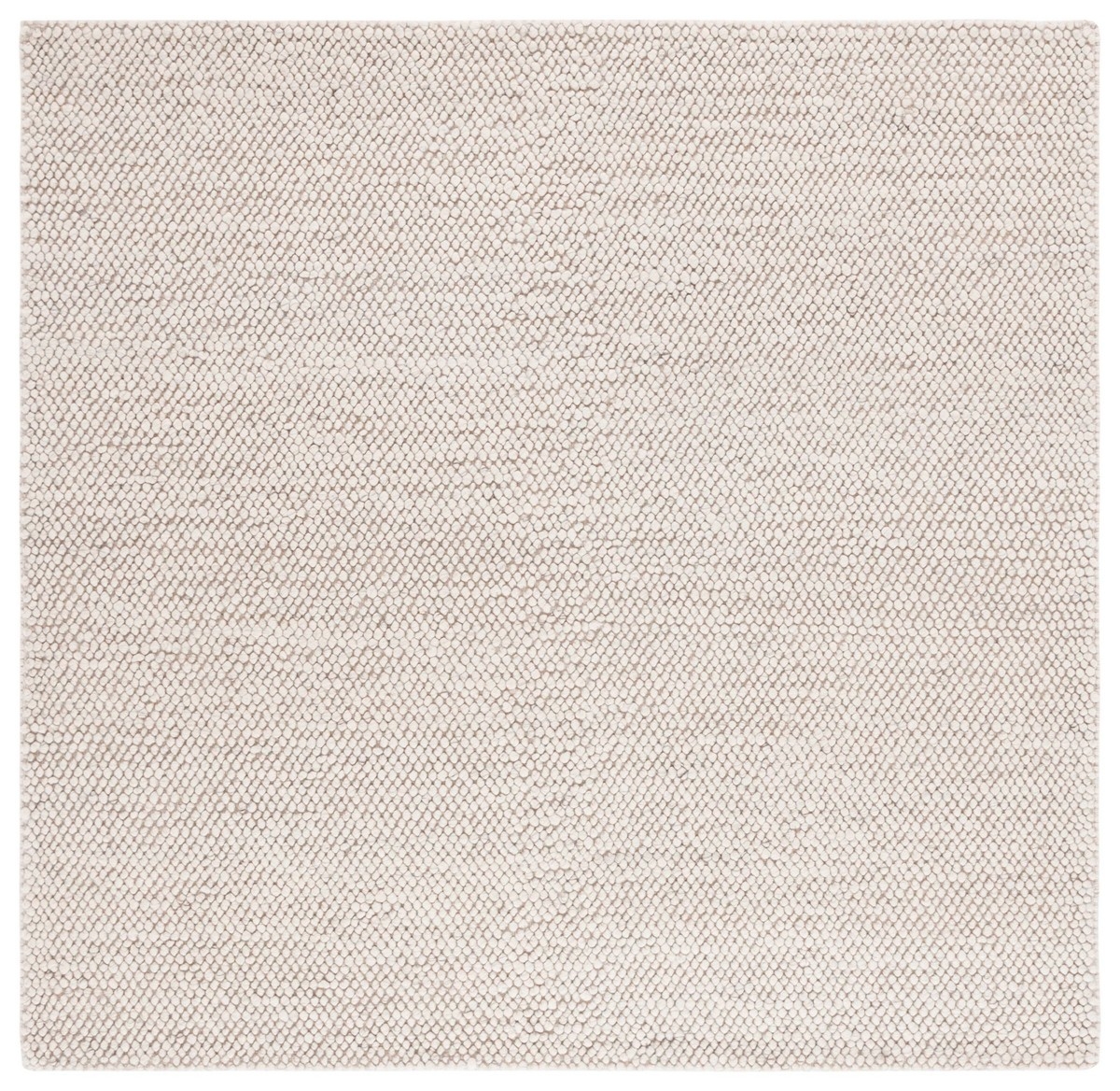 Safavieh Hand Woven Area Rug, NAT425F, Grey/Ivory, 4' X 4'  - Image 0