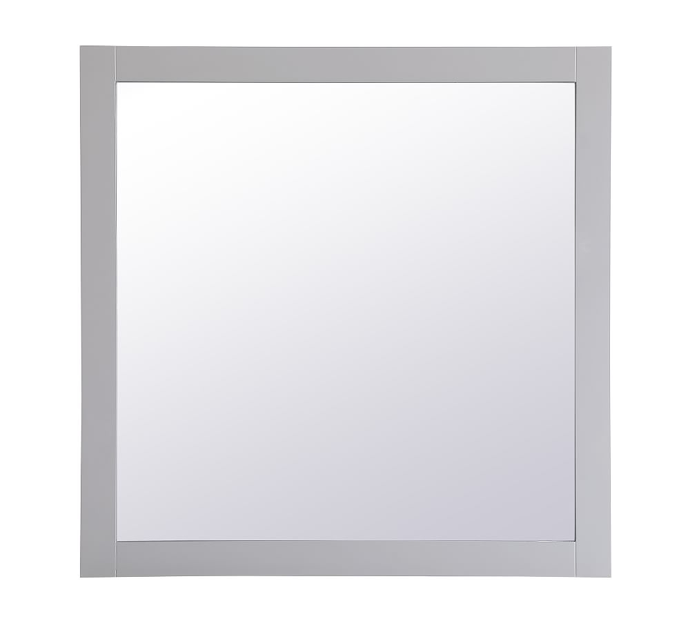 Gray Russo Square Vanity Mirror, 36" - Image 0