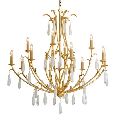 Prosecco 12 - Light Candle Style Classic / Traditional Chandelier Accents - Image 0