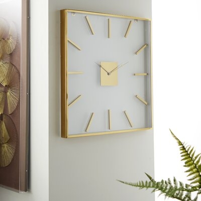 Oversized Sahar 30.12" Wall Clock - Image 0