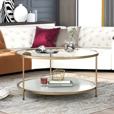 3 Legs Coffee Table with Storage - Image 0