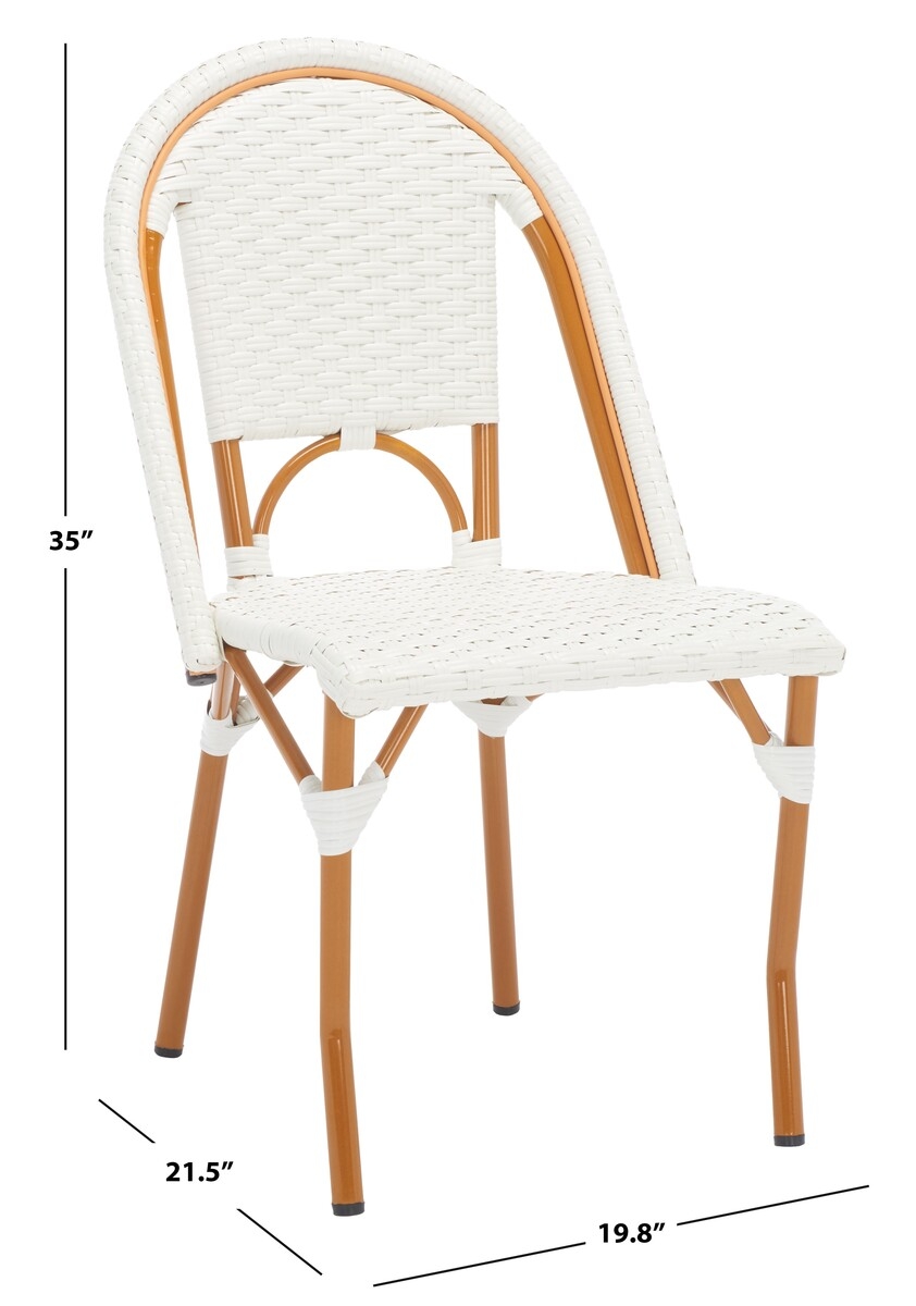 California Side Chair - White - Safavieh - Image 10