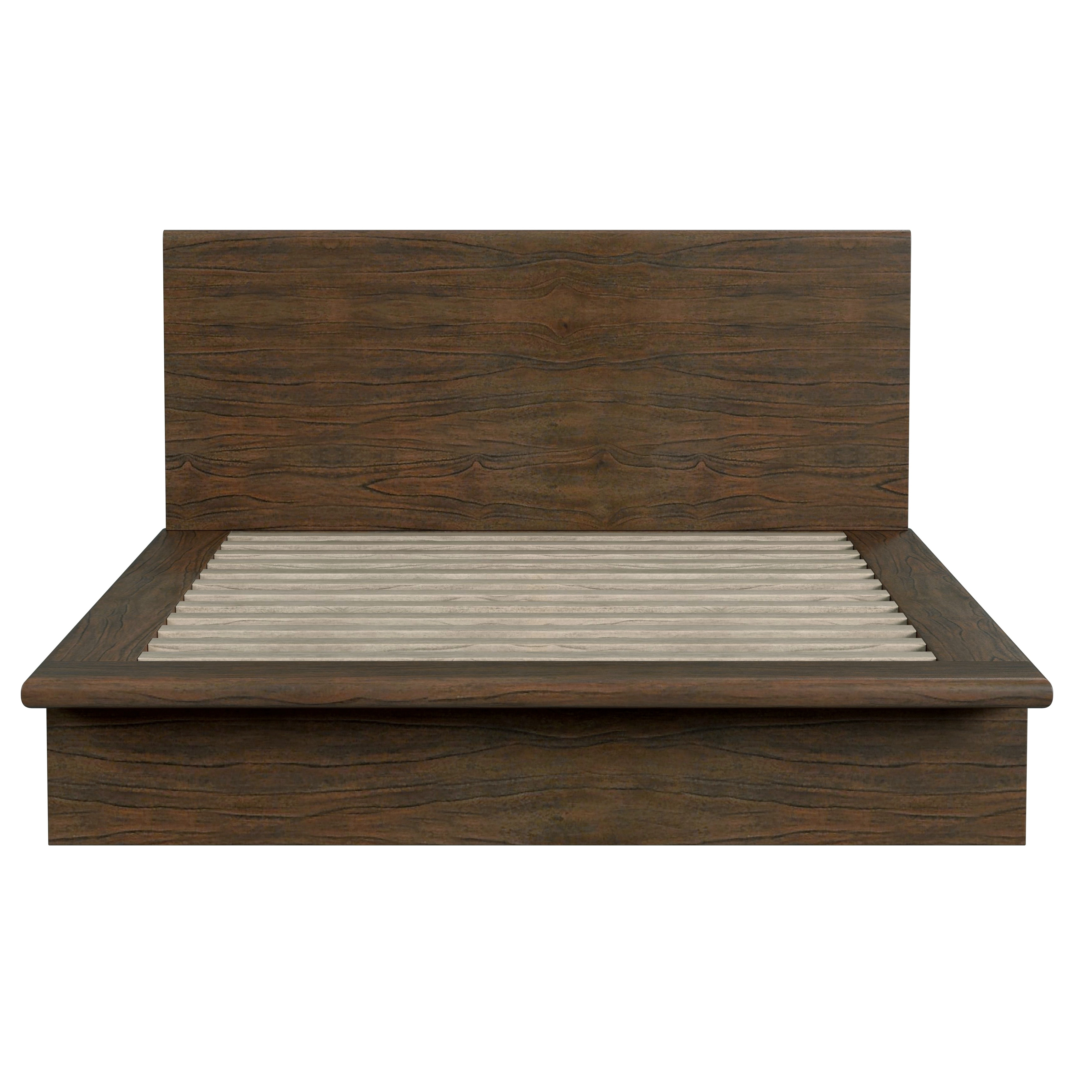 Halmstad Walnut Queen Bed - Image 2