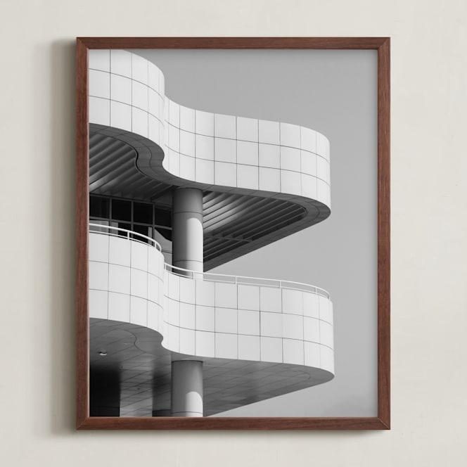 Curves And Squares 1 Limited Edition Fine Art Print 2 - Image 0