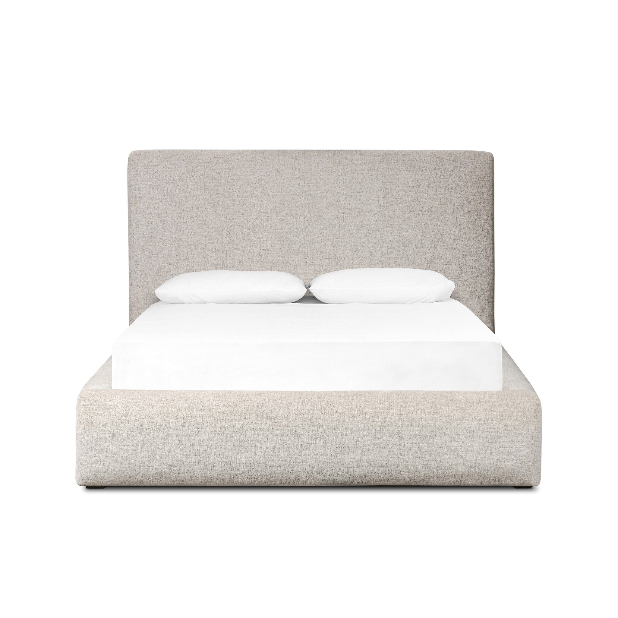 Quincy Bed - Plushtone Linen - Image 0