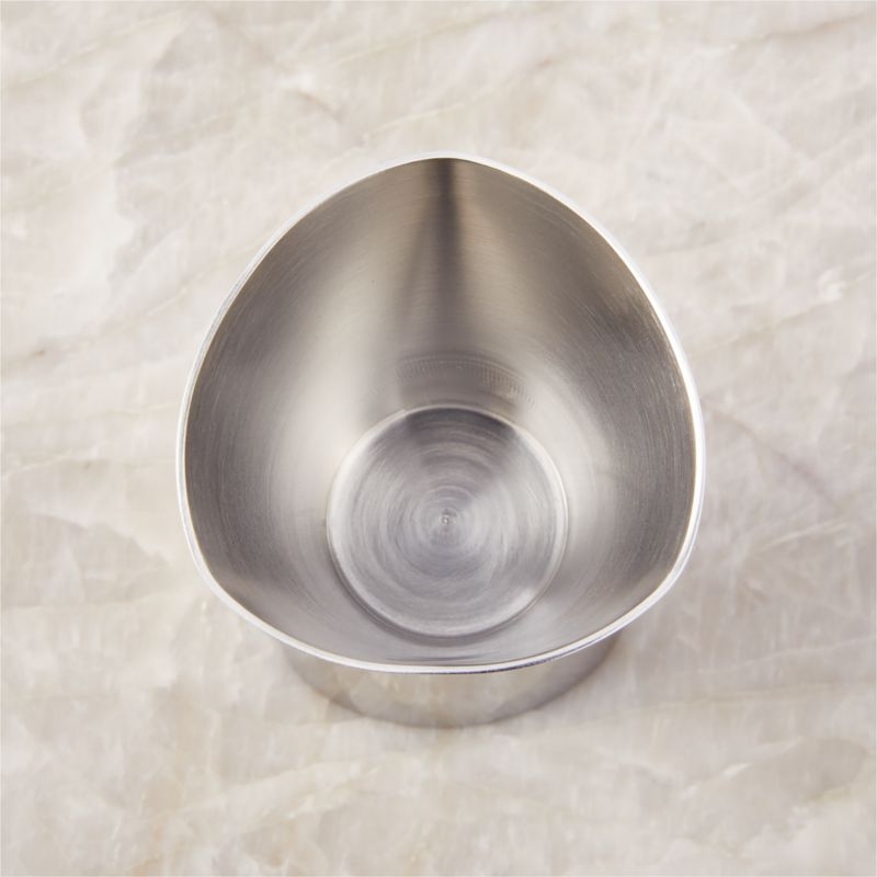 Silhuet Silver Stainless Steel Metal Jigger - Image 1