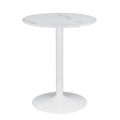 Crayford White Round Counter Height Table - Image 0
