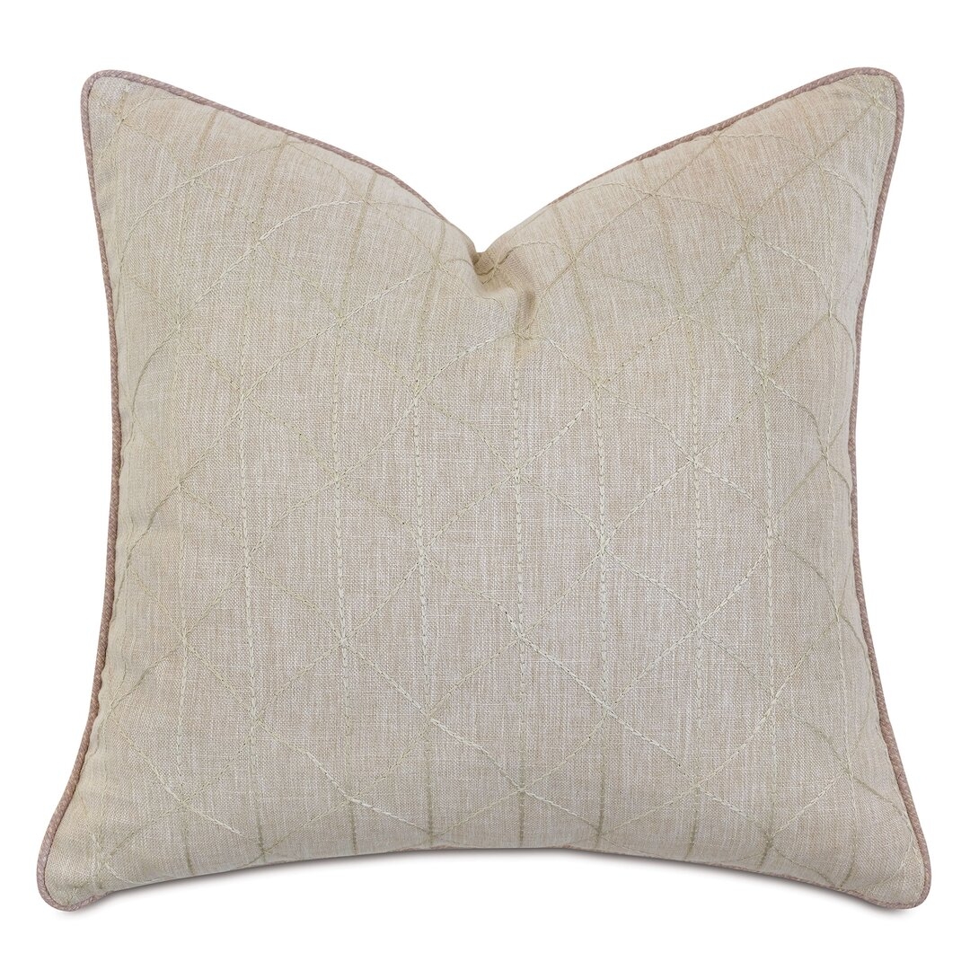 Eastern Accents Evie by Alexa Hampton Decorative Square Pillow Cover & Insert - Image 0