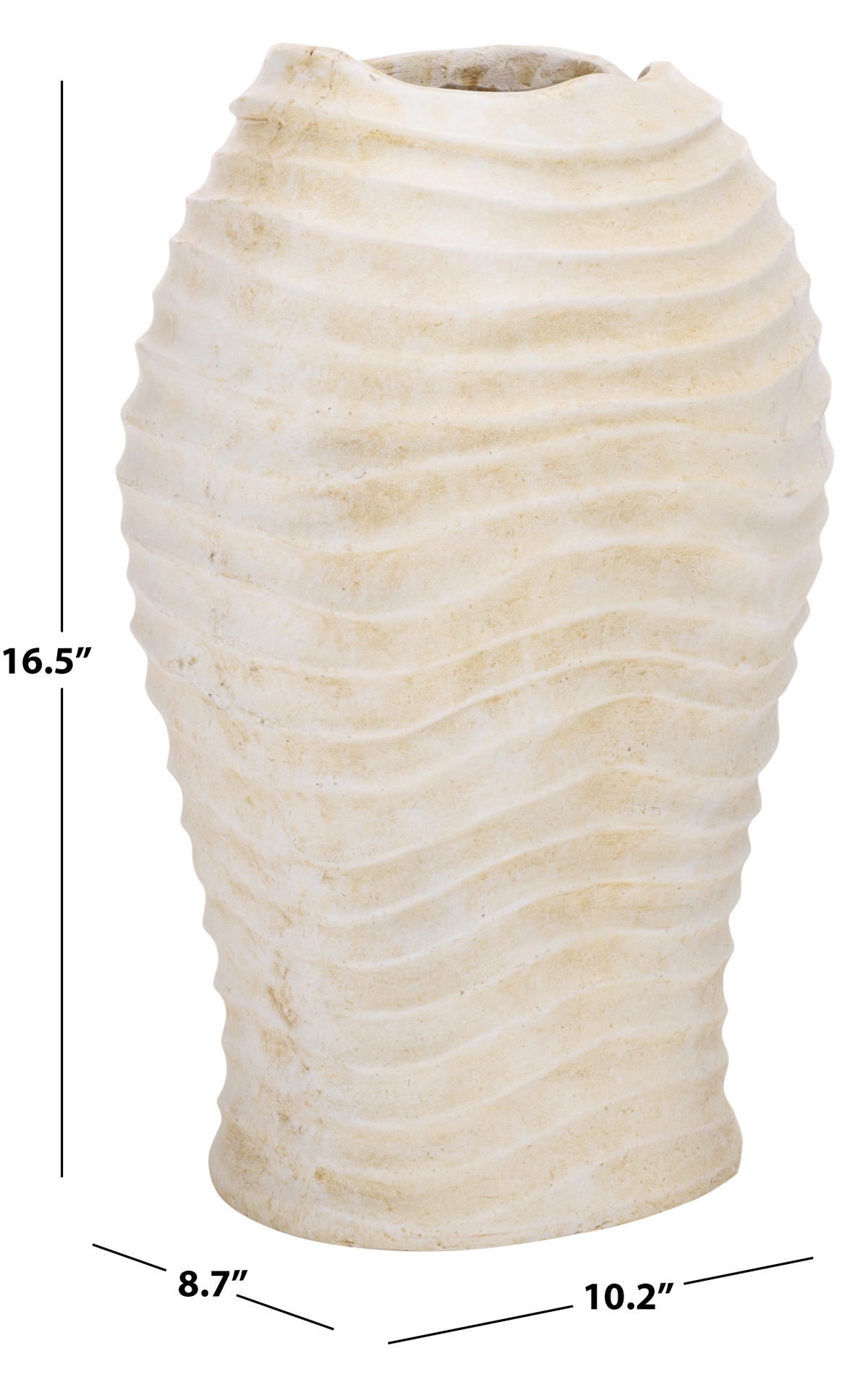 Damian Planter Pot - Off White - Safavieh - Image 7