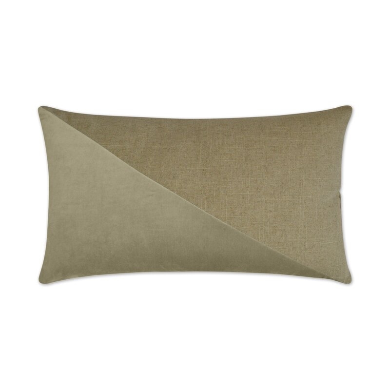 D.V. Kap Jefferson Lumbar Pillow Color: Linen - Image 0