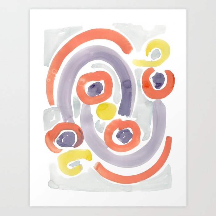 Swoop Art Print by House Of Haha - Small - Image 0