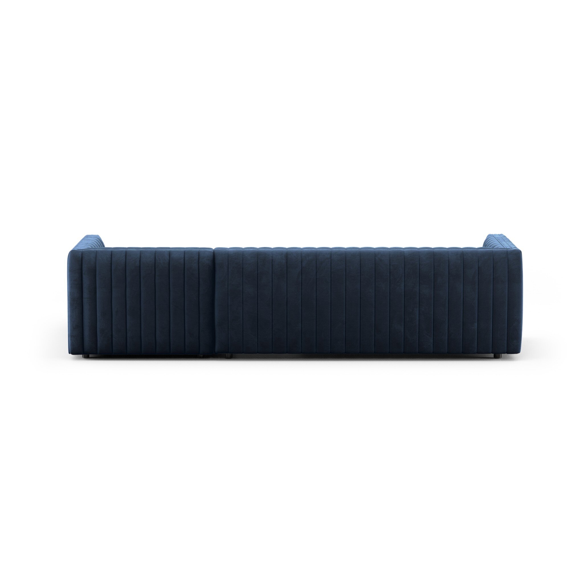 Augustine 2-Piece Sectional - Sapphire Navy - Image 8
