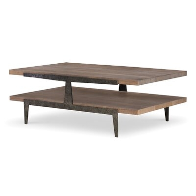 Lewis 4 Legs Coffee Table with Storage - Image 0