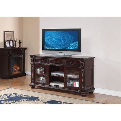 Spearsville TV Stand In Cherry - Image 0