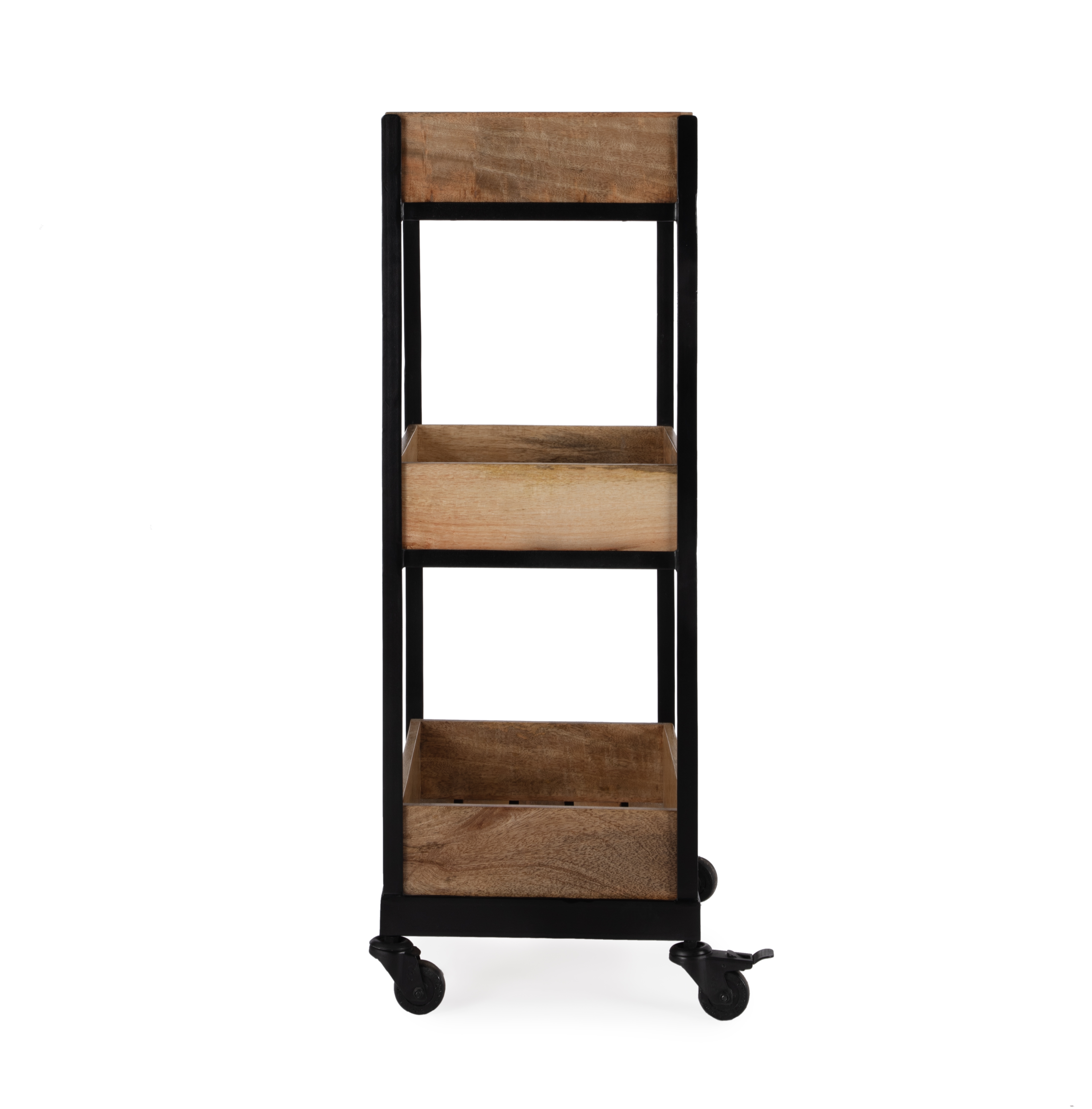 Fulham Natural Mango Serving Cart - Image 2