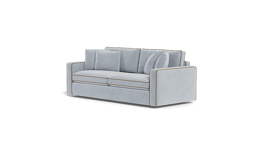 James Sleeper Sofa with Contrast Piping - Image 2