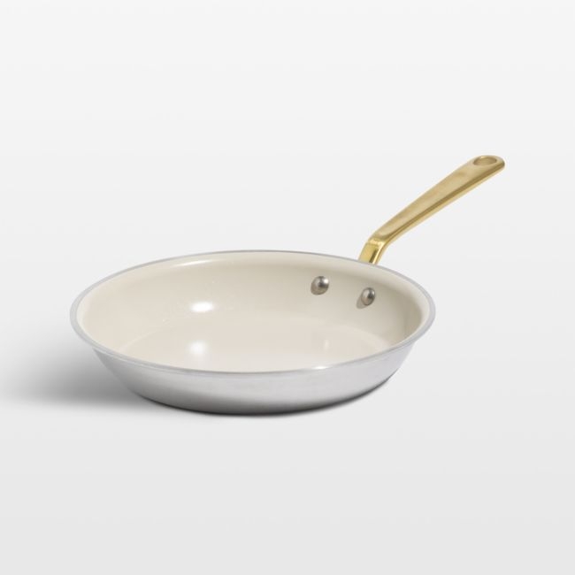 Made In CeramiClad™ Non-Stick 10" Fry Pan with Brass Hardware - Image 0