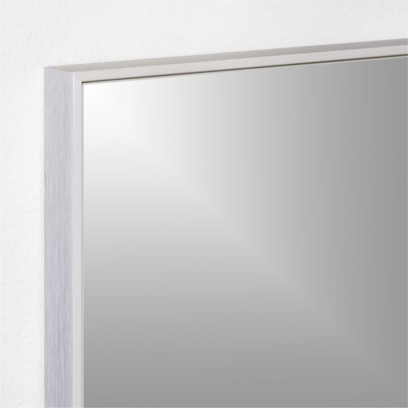Infinity Rectangular Silver Wall Mirror 36"x48" - Image 2