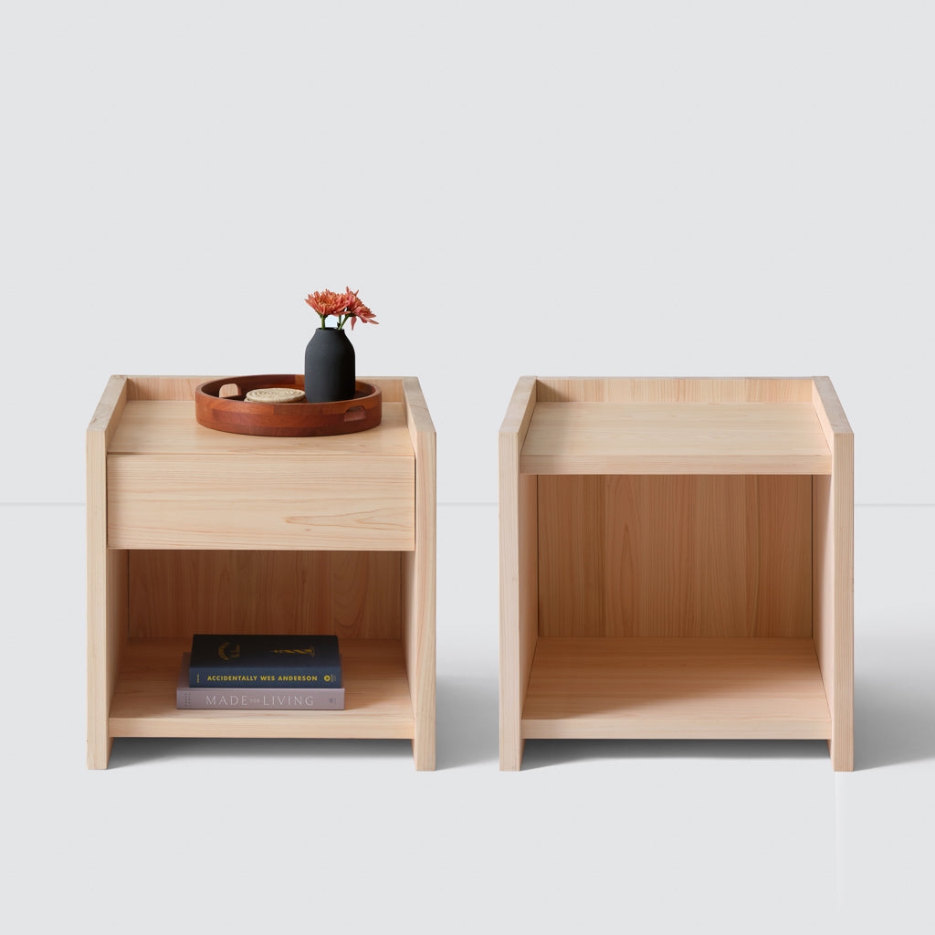 The Citizenry Hinoki Wood Nightstand | Light Wood - Image 2