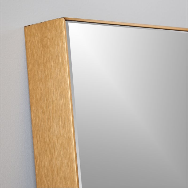 Infinity Modern Brass Full-Length Floor Mirror 48"x76" - Image 2