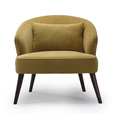 Ilyana Brown Upholstery Accent Chair - Image 0