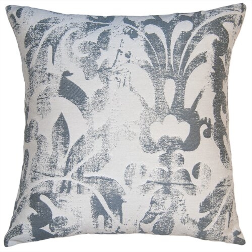 Square Feathers Twilight Pillow Cover & Insert - Image 0