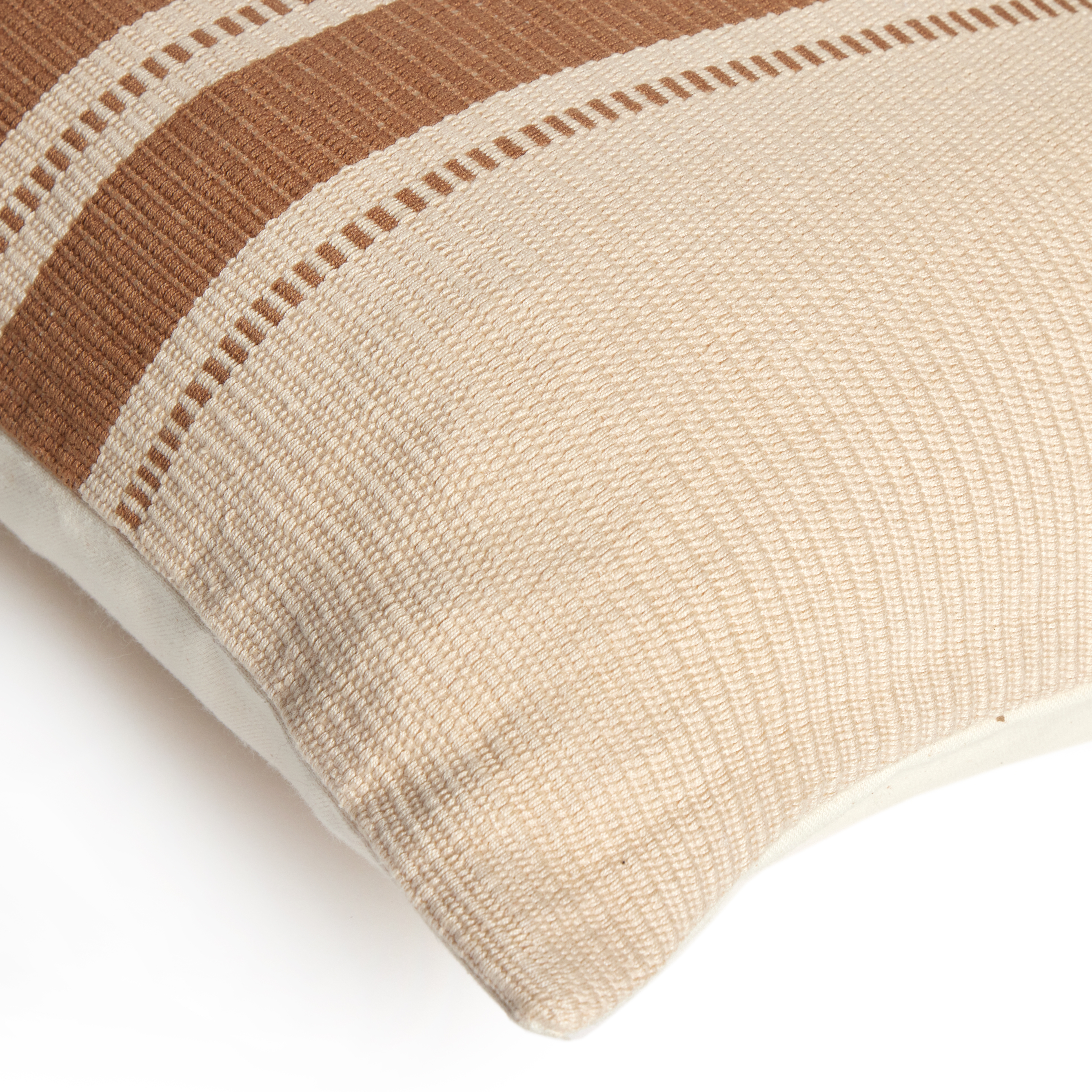 Handwoven Merido Pillow-Beige-22‚Äùx22‚Äù - Image 6