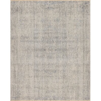 Nirvana Couture Wilton-Loomed Gray/Blue Area Rug - Image 0