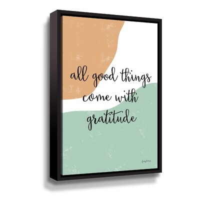 All Good Things Gallery Wrapped Canvas - Image 0