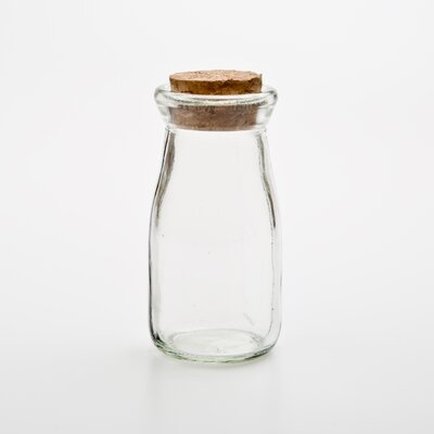 Vintage Glass Favor Milk Decorative Bottle (Set of 24) - Image 0