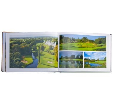 Golf Courses Leather Book, Green - Image 1