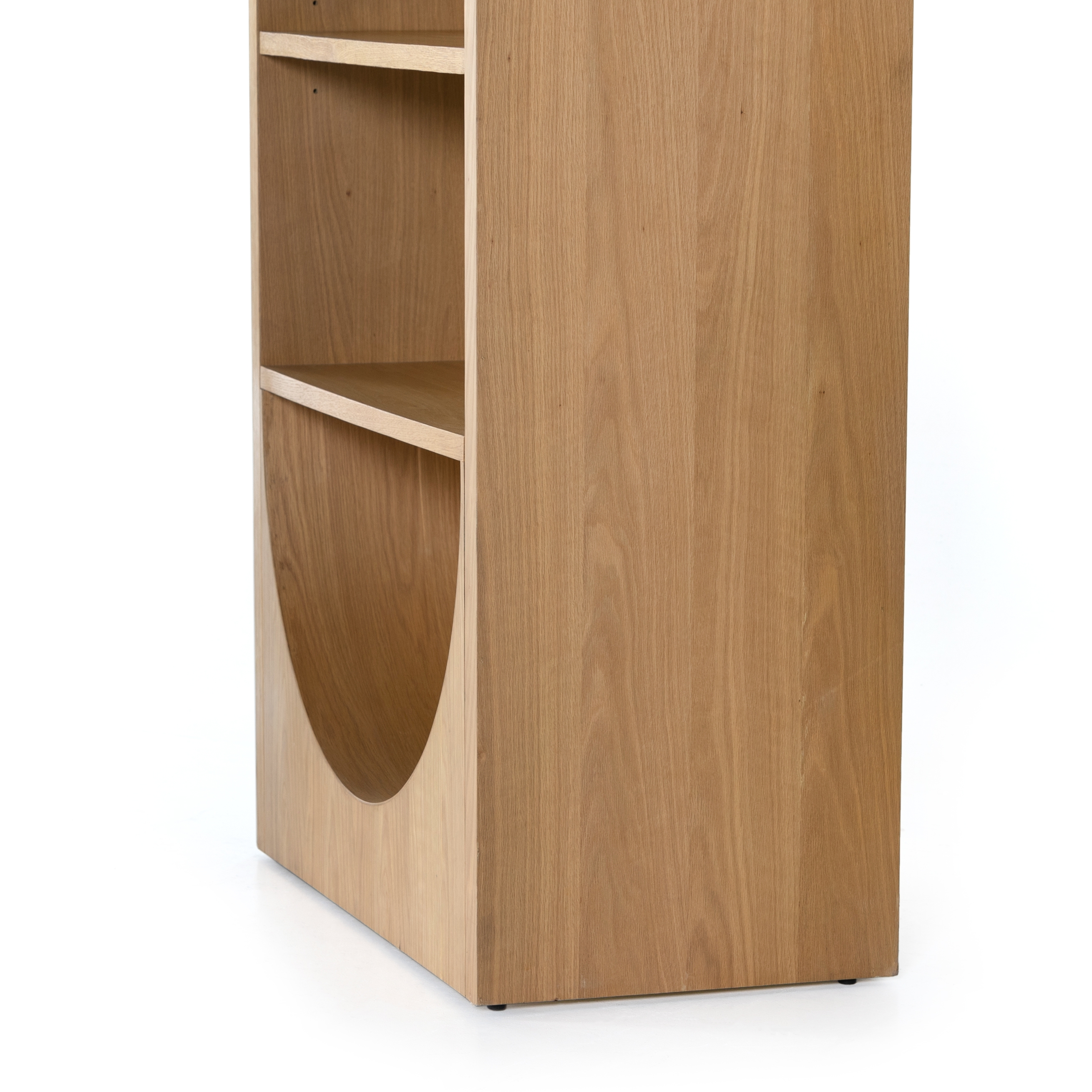 Higgs Bookcase-Honey Oak Veneer - Image 3